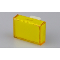 TH 15 x 21mm transparent yellow concave lens ...