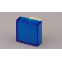 TH 15 x 15mm transparent blue flat lens for 1...