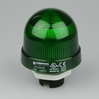 Werma 12-240v green permanent Dome
