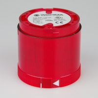 Werma 12-240v 70mm red permanent light Elemen...