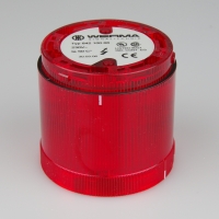 Werma 230vac 70mm red flashing Light Element