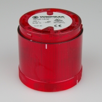 Werma 24vuc 70mm red LED blinking light Eleme...